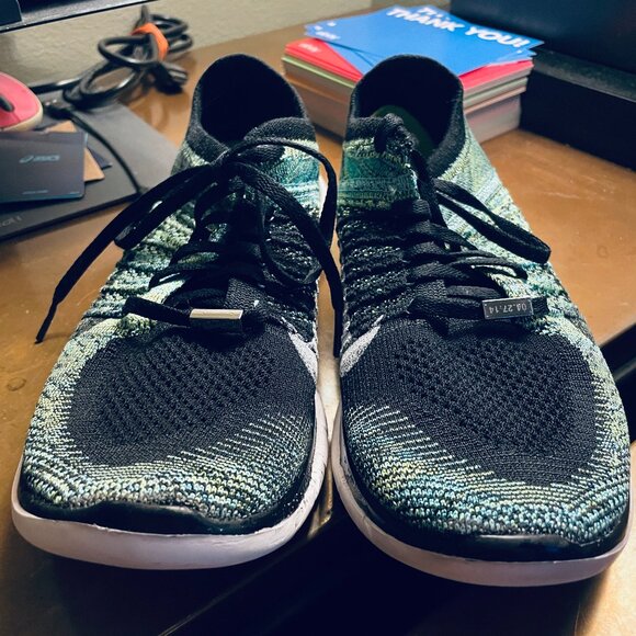 Nike Flyknit Free 4.0 Womens Running Shoes Size 7.5 US DC half Marathon edition - Picture 2 of 12
